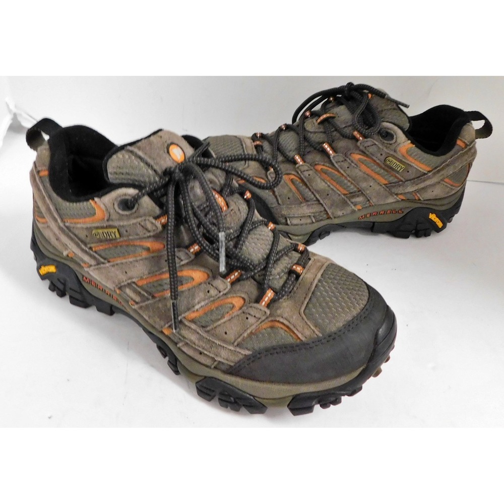 Merrell Moab 2 Waterproof Hiking Shoes Espresso Brown Mens Size 7 EUR 40